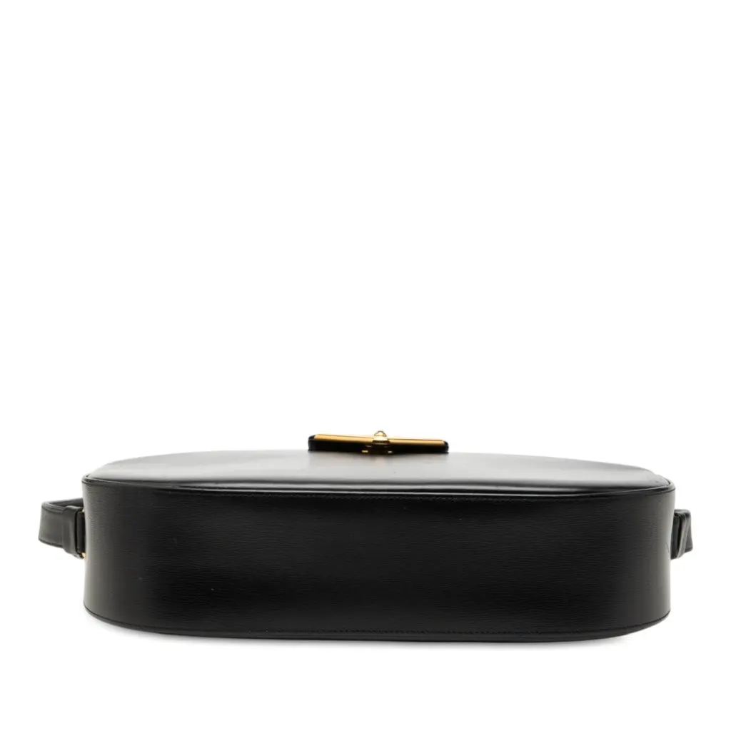 Cartier Leather Sapphire Crossbody Black Leather Very good - Inside View
