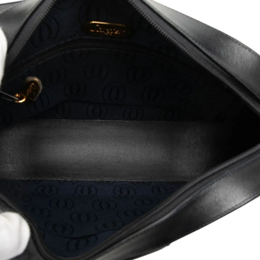 Cartier Leather Sapphire Crossbody Black Leather Very good - Model View
