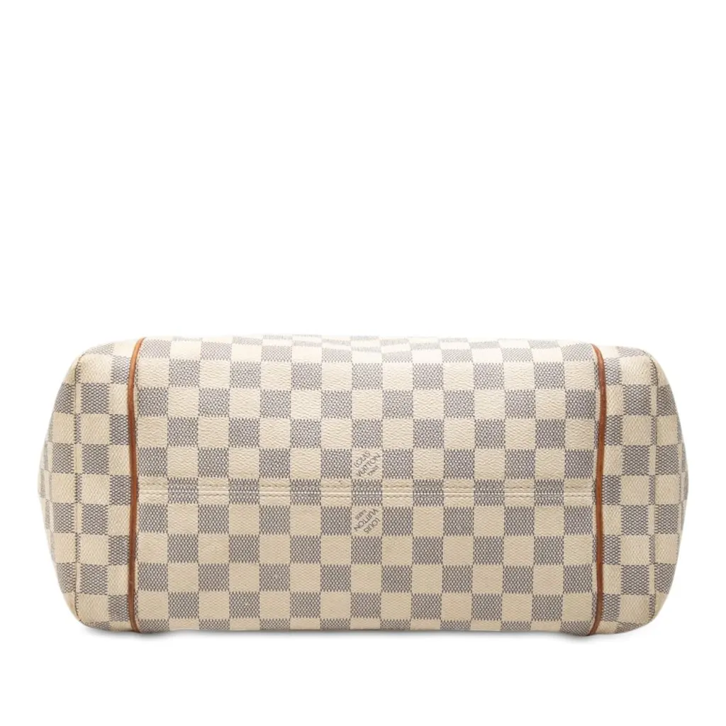 Louis Vuitton Damier Azur Totally MM White Good - Inside View
