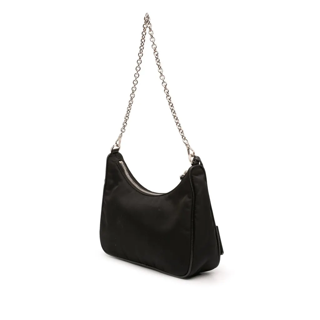 Prada Tessuto Re Edition 2005 Satchel Black Very good - Back View