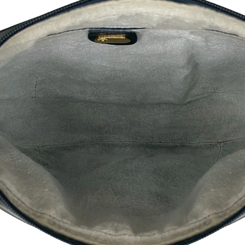Gucci Micro GG Supreme Crossbody Blue Canvas Good - Model View