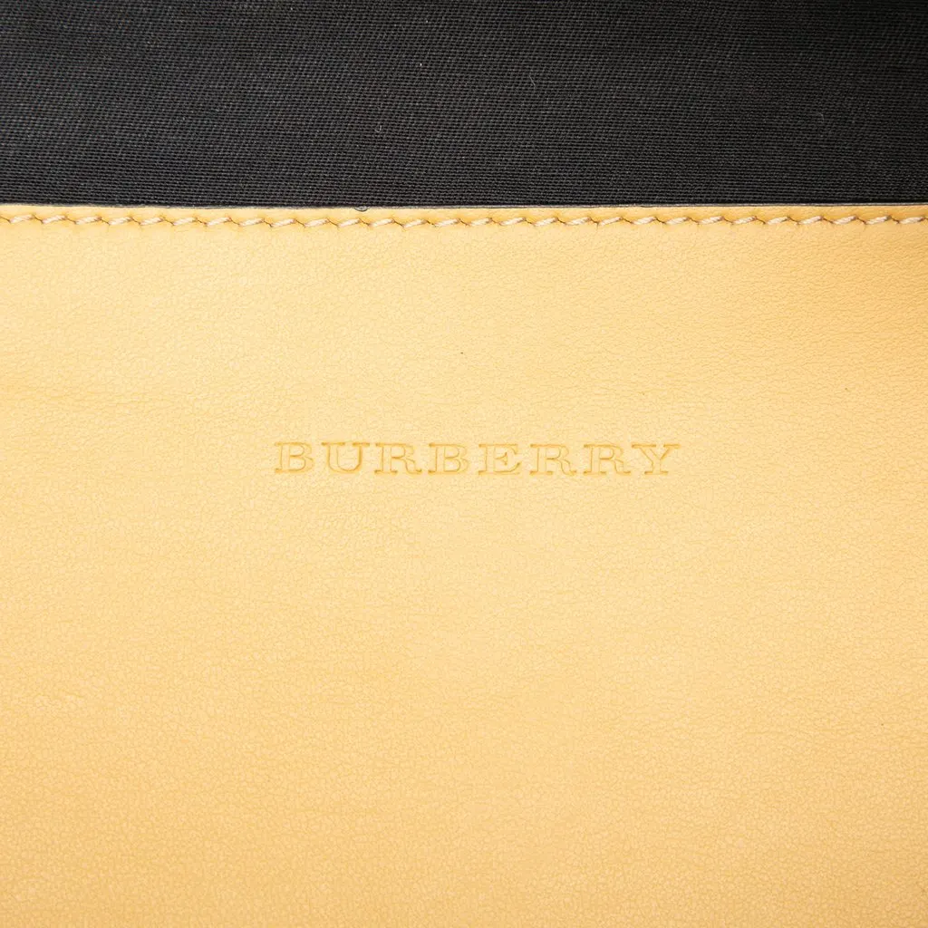 Burberry Large House Check Canvas Graffiti Sony Belt Bag Beige Canvas Very good - Box View