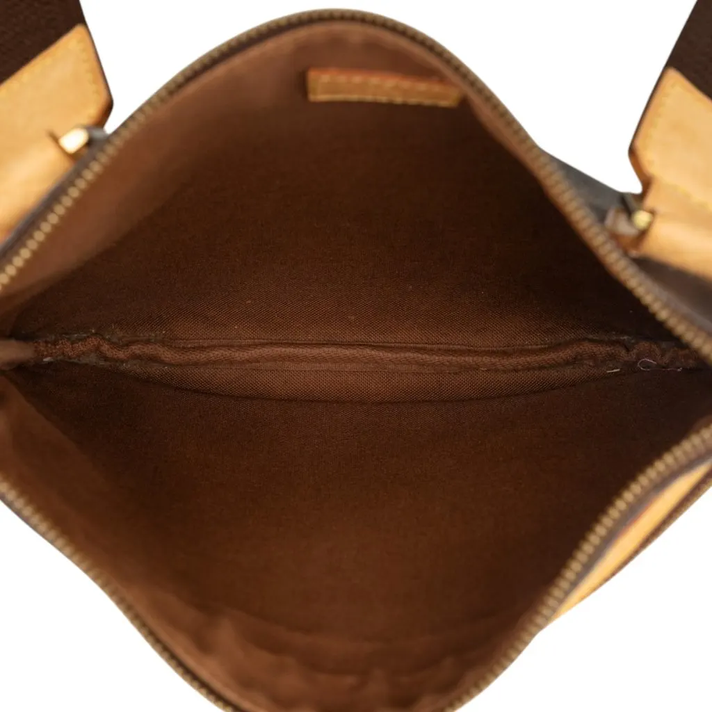 Louis Vuitton Monogram Bosphore Pochette Brown Canvas Very good - Model View