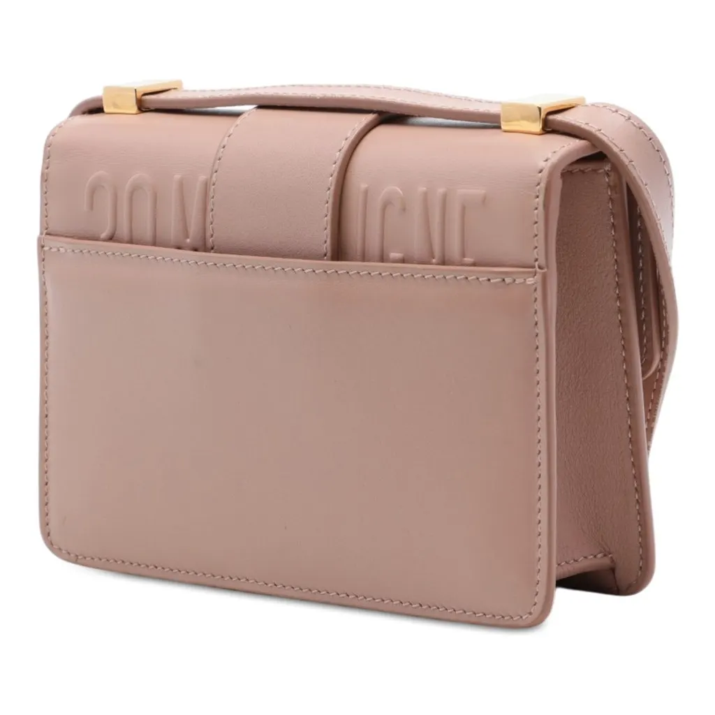 Dior Leather 30 Montaigne Flap Brown Leather Very good - Back View