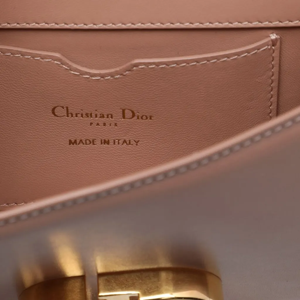 Dior Leather 30 Montaigne Flap Brown Leather Very good - Box View
