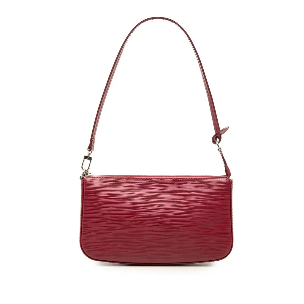 Louis Vuitton Epi Pochette Accessoires Pink Leather Very good - Front View