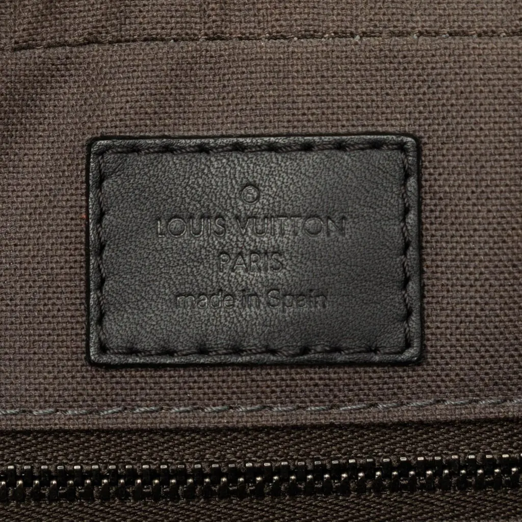 Louis Vuitton Damier Infini Porte-Documents Voyage Black Leather Very good - Box View