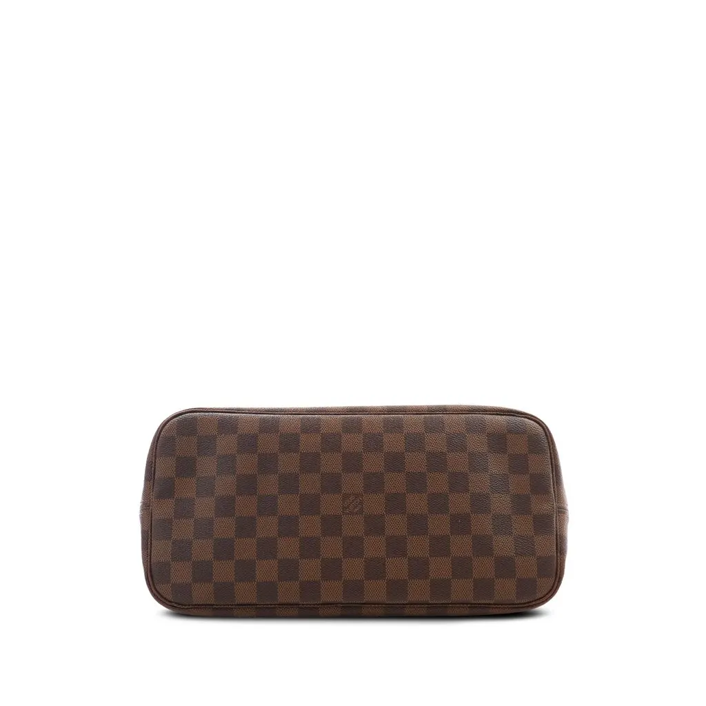 Louis Vuitton Damier Ebene Neverfull MM Brown Canvas Very good - Inside View