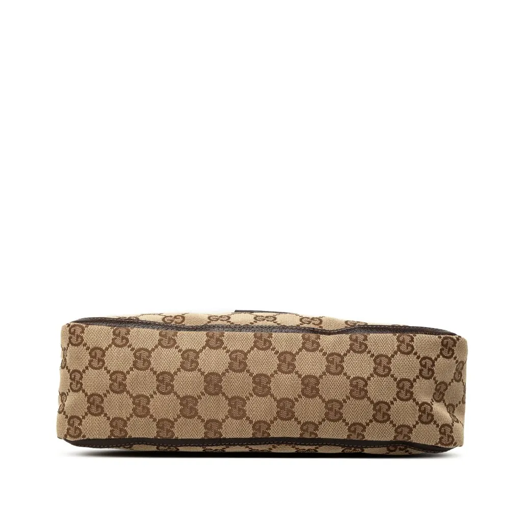 Gucci GG Canvas Abbey D Ring Pochette Beige Very good - Inside View