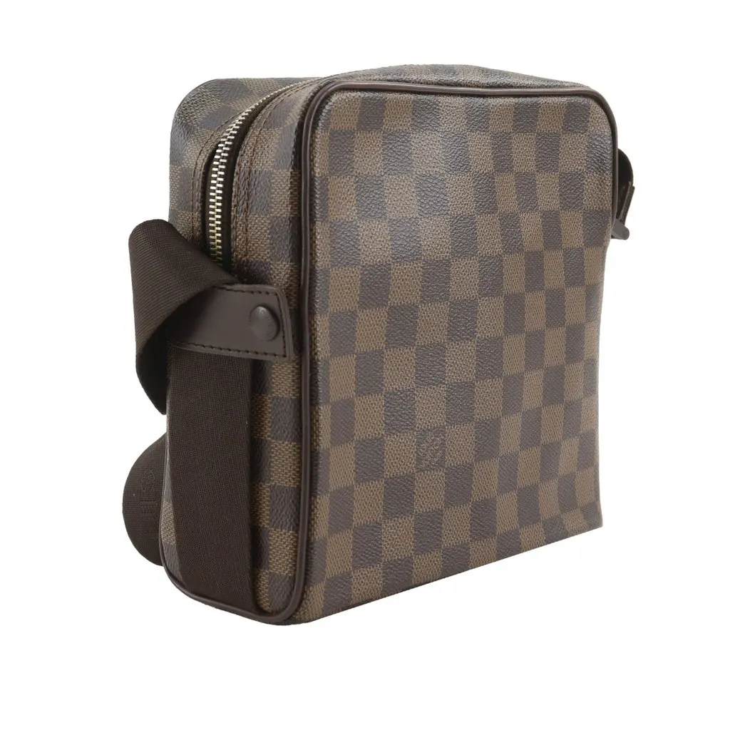Louis Vuitton Damier Ebene Olav PM Brown Very good - Inside View