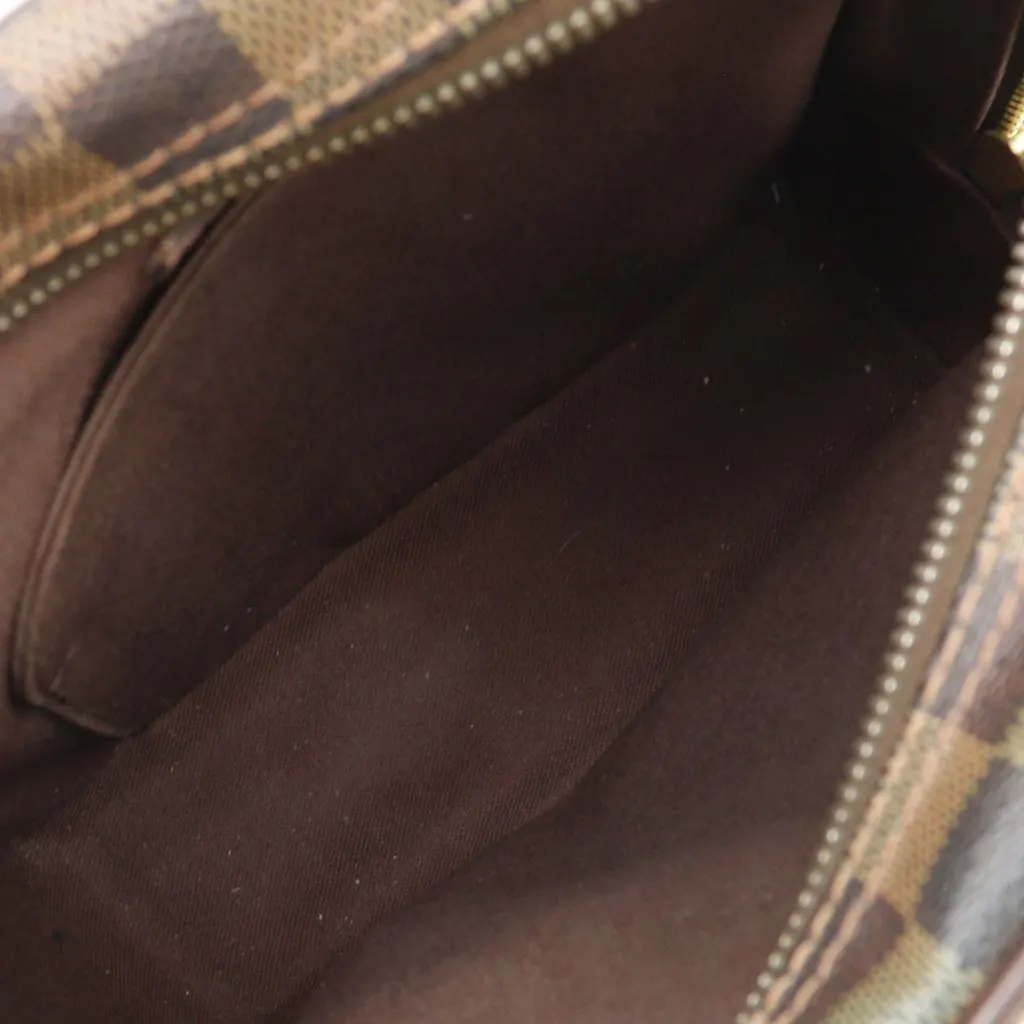 Louis Vuitton Damier Ebene Olav PM Brown Very good - Box View