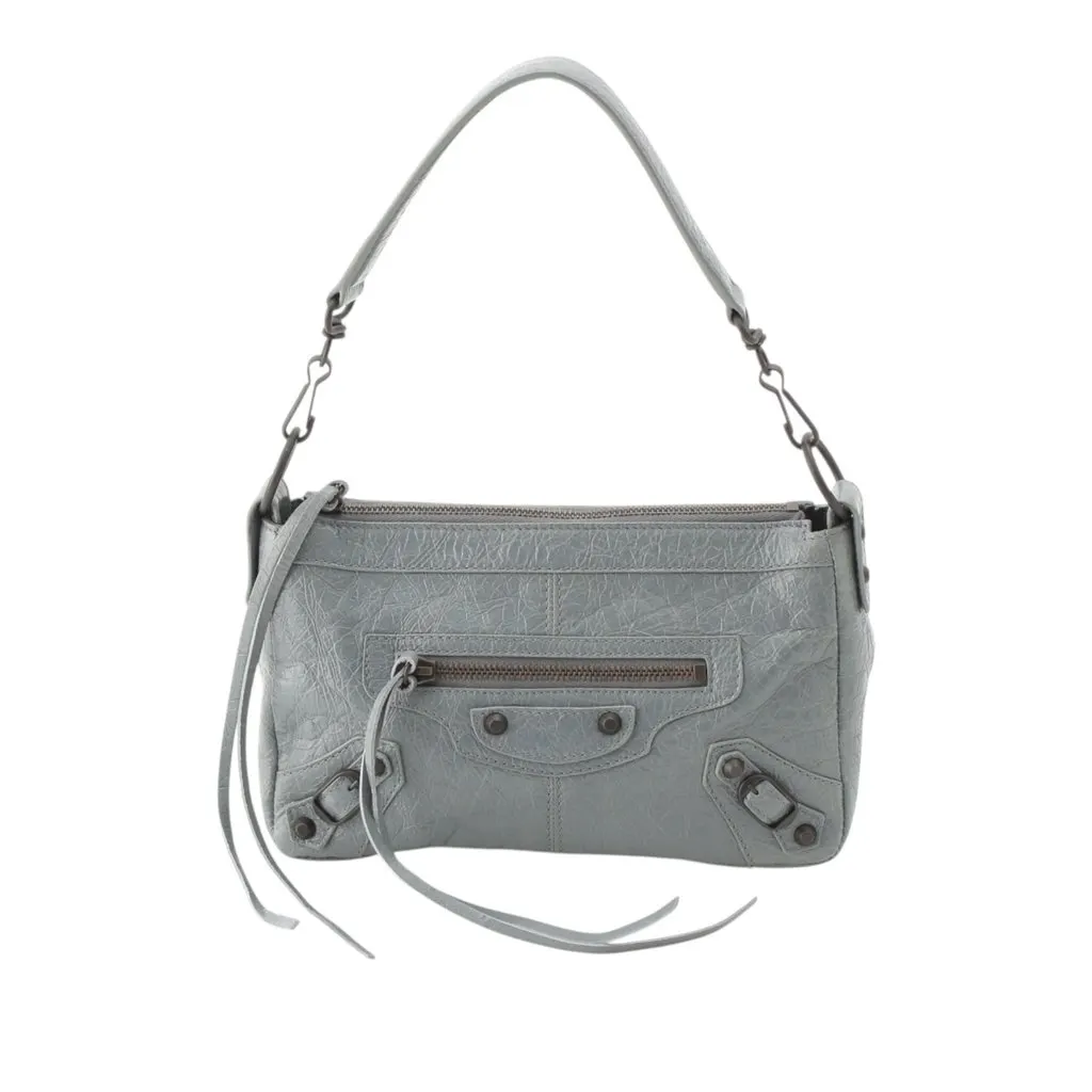 Balenciaga Mini Lambskin Le City Moto Bag MultiColor Leather Very good - Front View