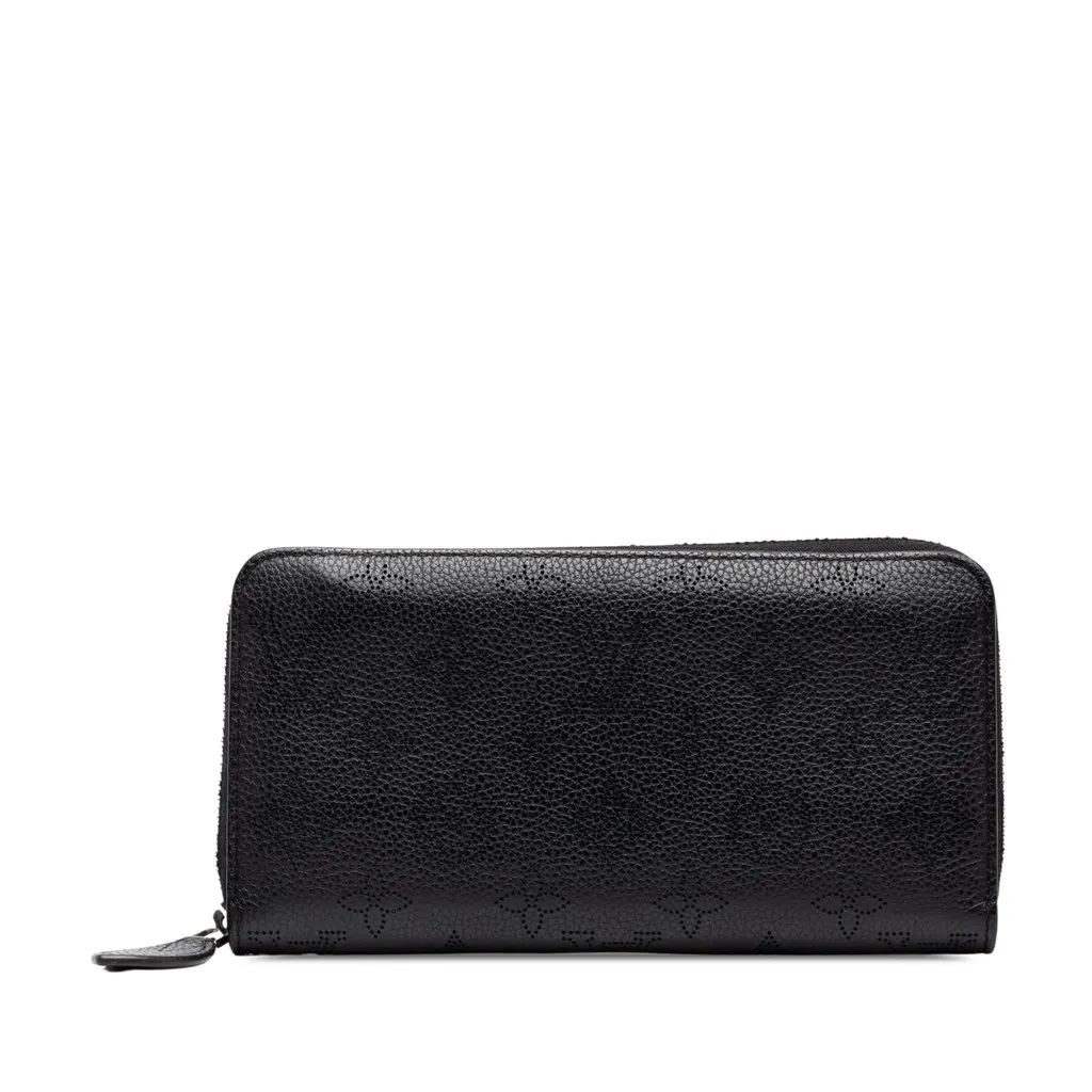 Louis Vuitton Monogram Mahina Zippy Long Wallet
