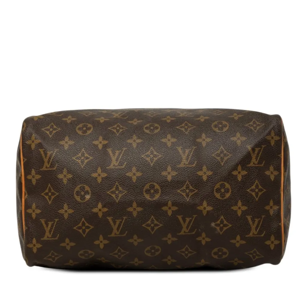 Louis Vuitton Monogram Speedy 30 Brown Canvas Good - Inside View