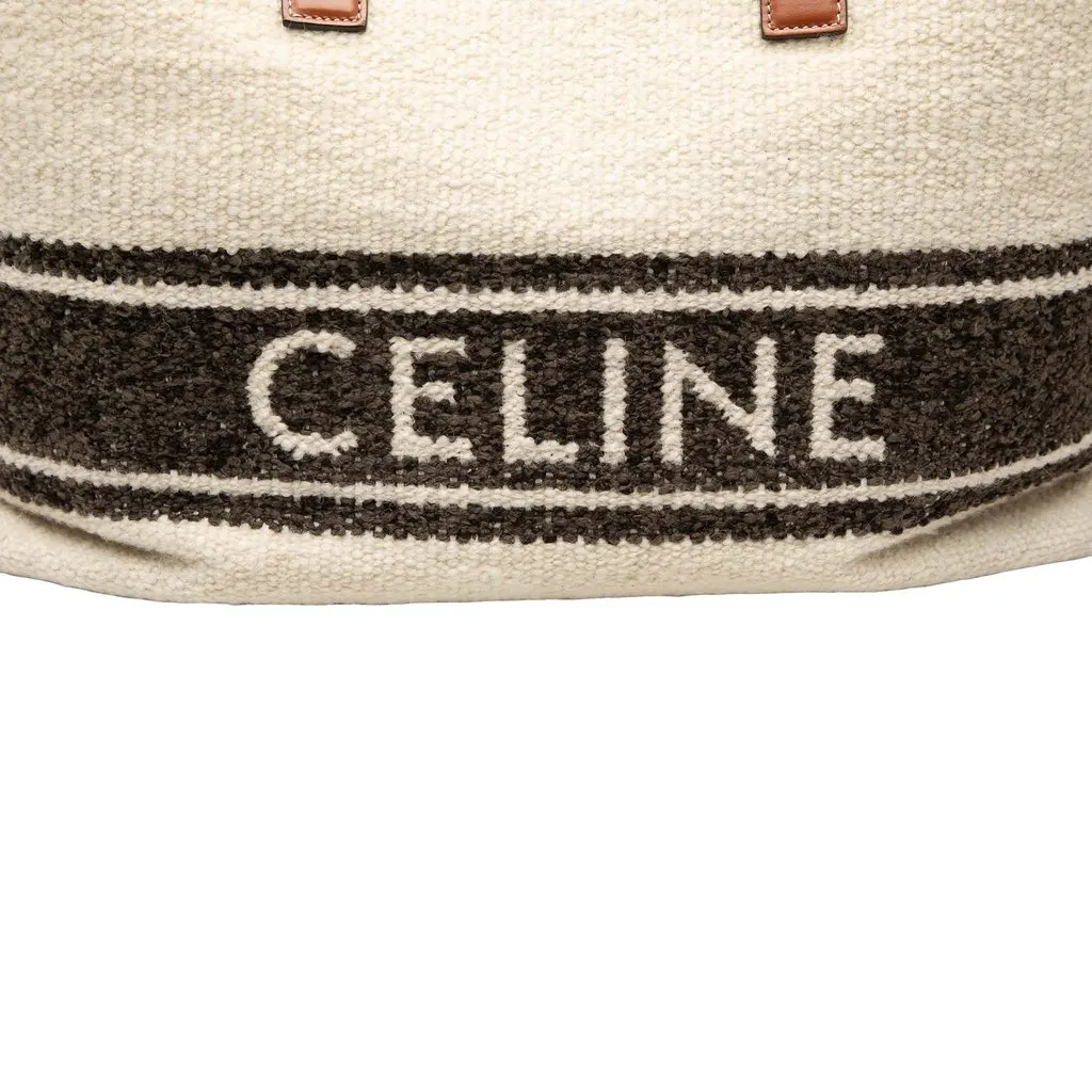 Celine Canvas Plein Soleil Horizontal Cabas Tote Brown Very good - Box View
