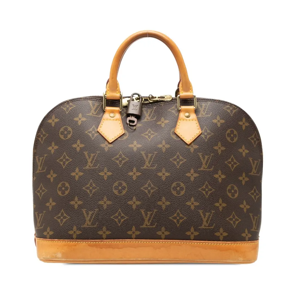 Louis Vuitton Monogram Alma PM Brown Canvas Very good - Front View