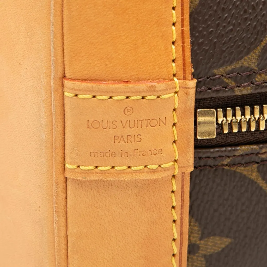 Louis Vuitton Monogram Alma PM Brown Canvas Very good - Box View