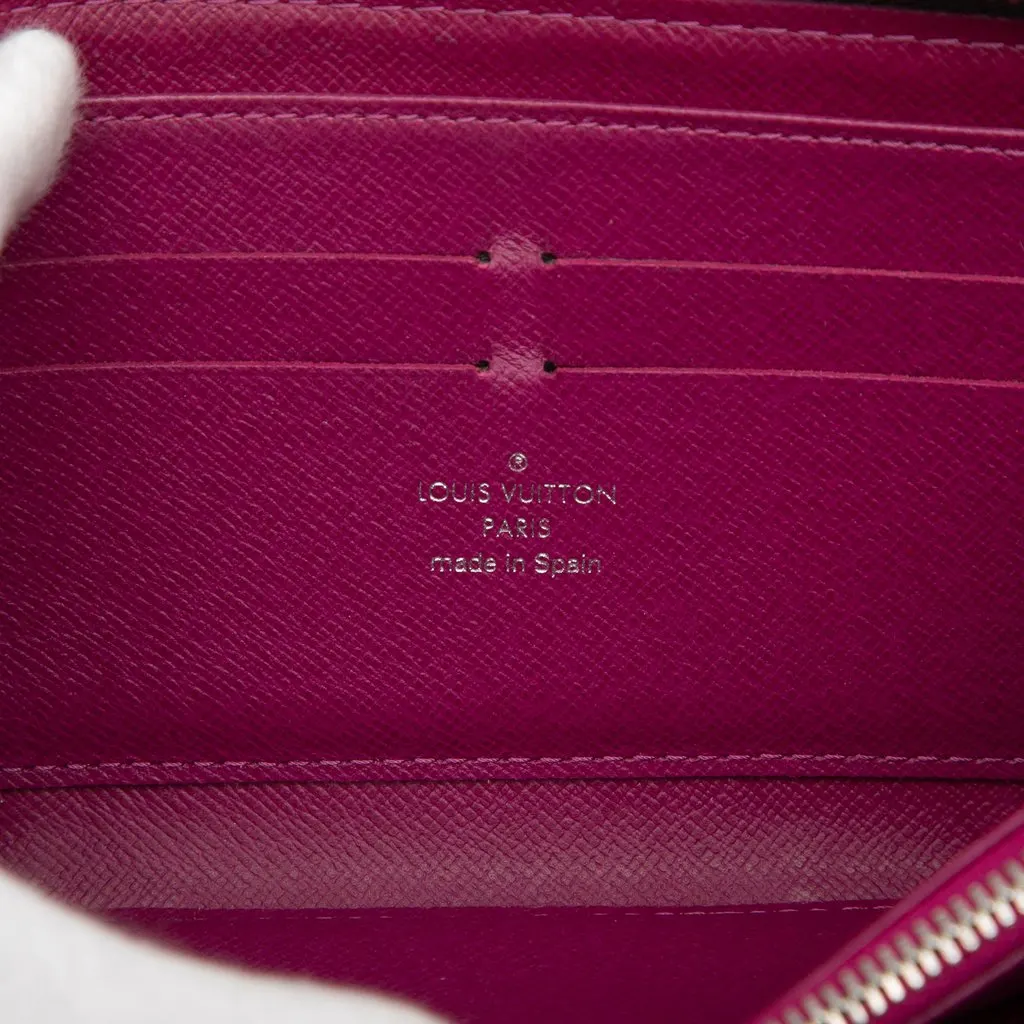 Louis Vuitton Epi Zippy Long Wallet Purple Leather Very good - Box View