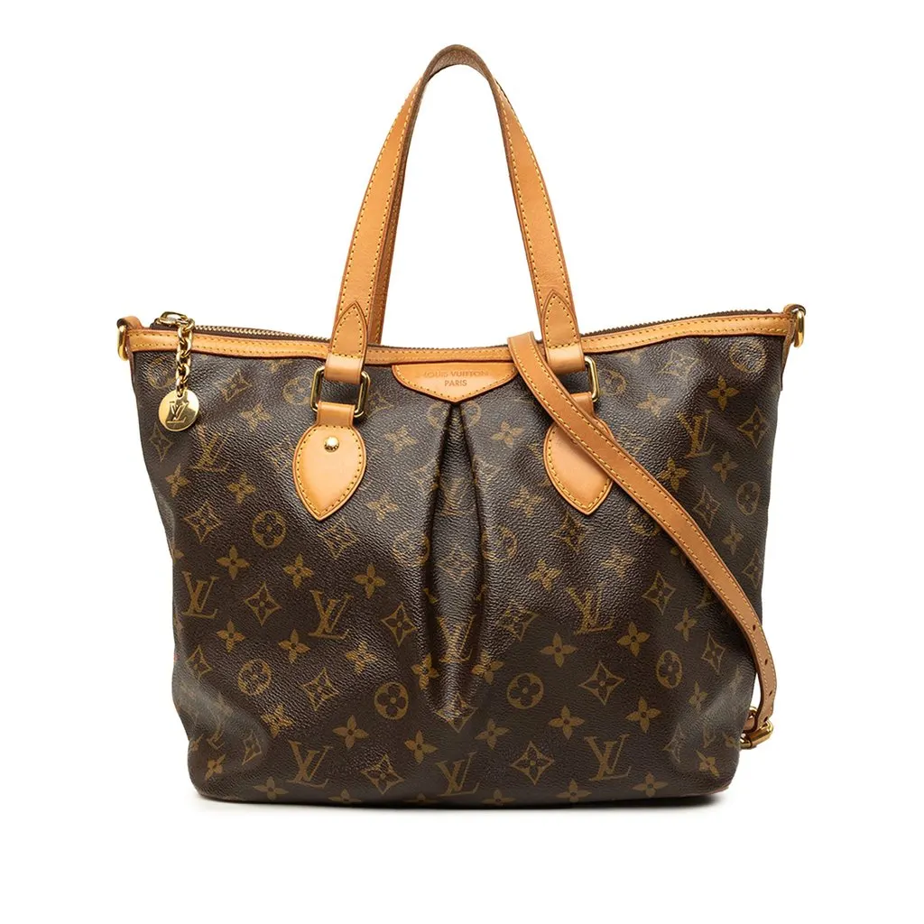 Louis Vuitton Monogram Turenne GM Brown Canvas Good - Front View