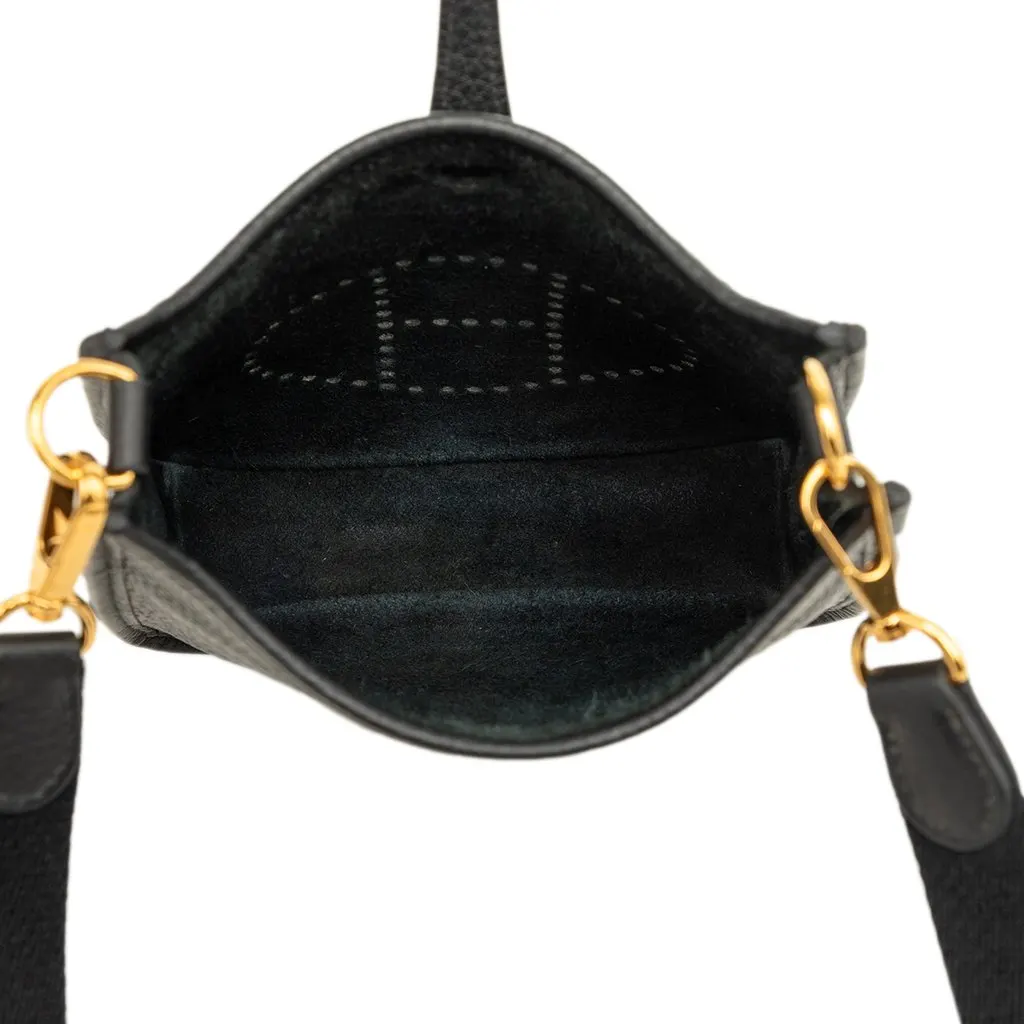 Hermès Clemence Evelyne I 16 Black Leather Very good - Model View