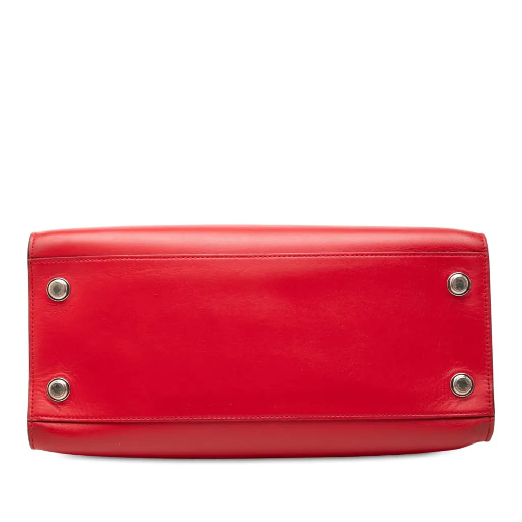 Louis Vuitton Leather City Steamer MM Red Leather Very good - Inside View