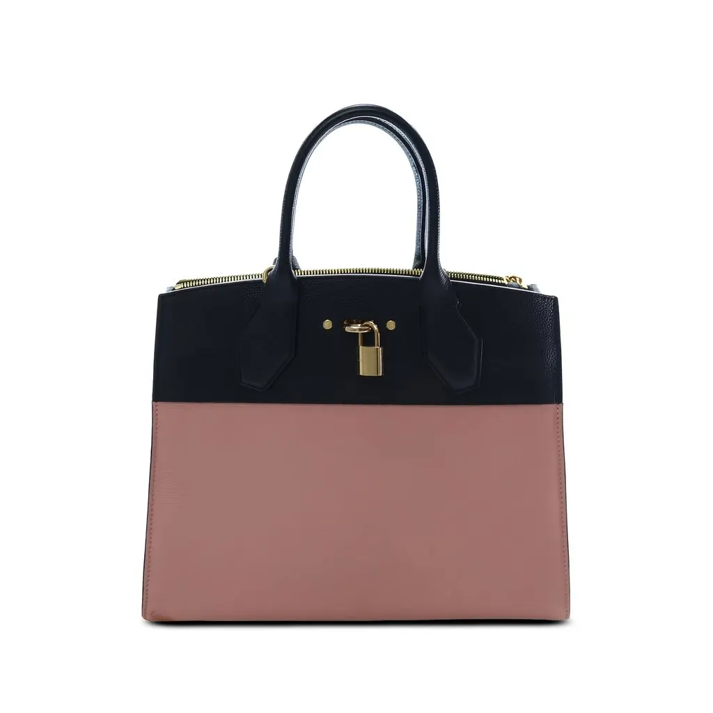 Louis Vuitton Bicolor Leather City Steamer MM