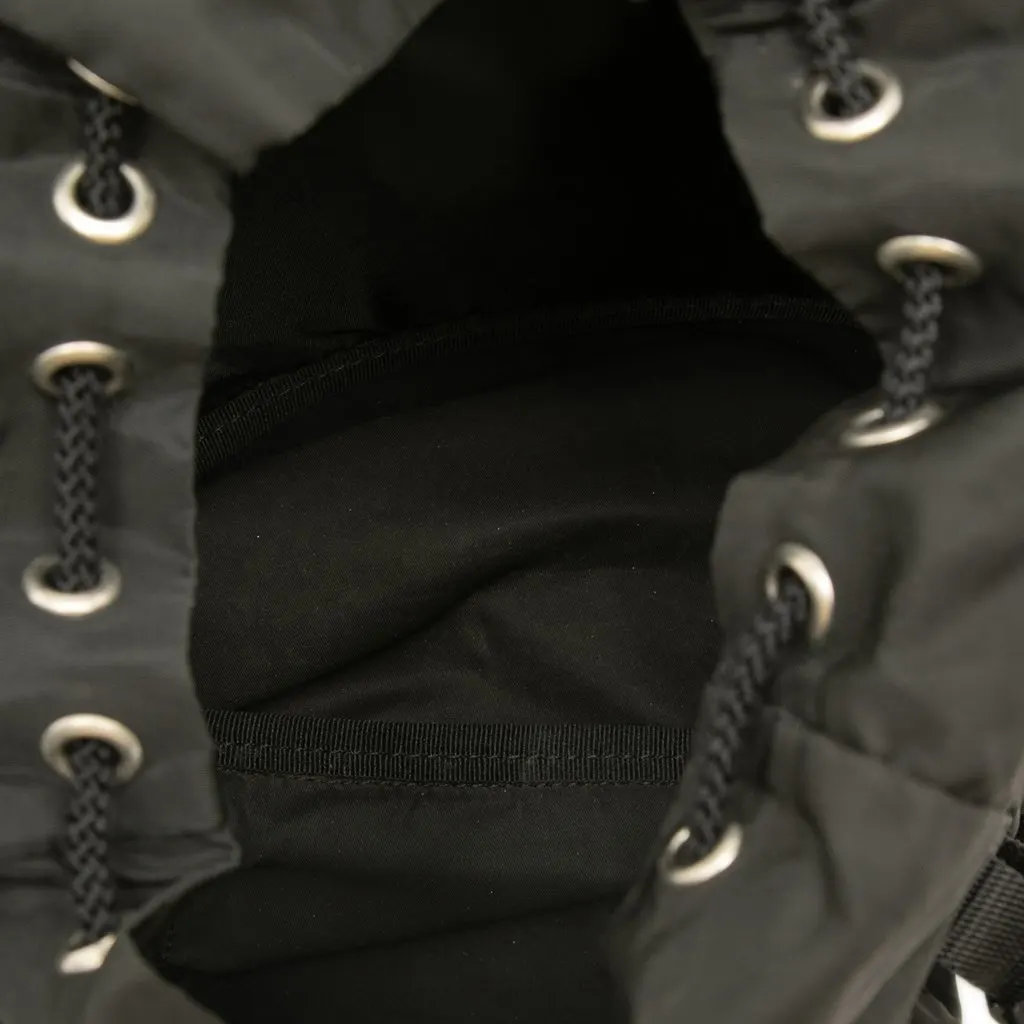 Prada Tessuto Montagna Backpack Black Polyamide Good - Model View
