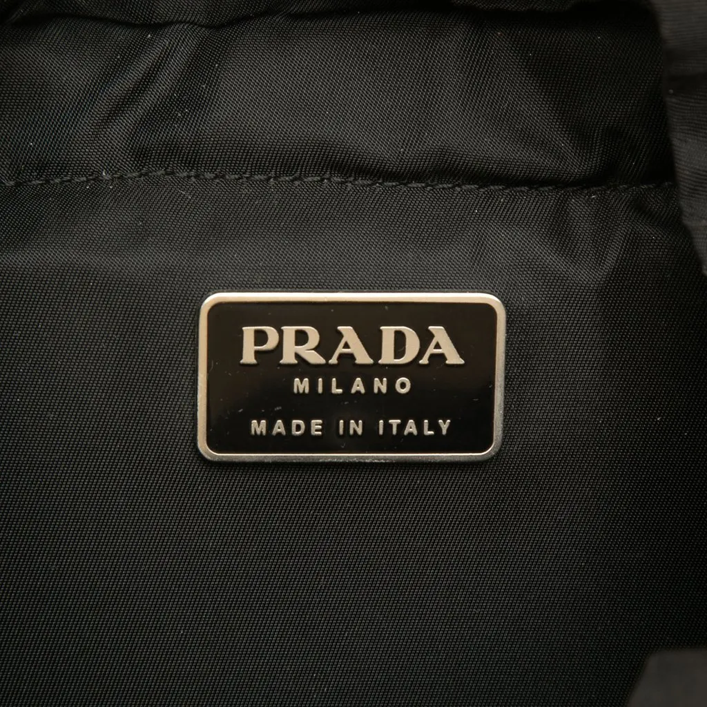 Prada Tessuto Montagna Backpack Black Polyamide Good - Box View