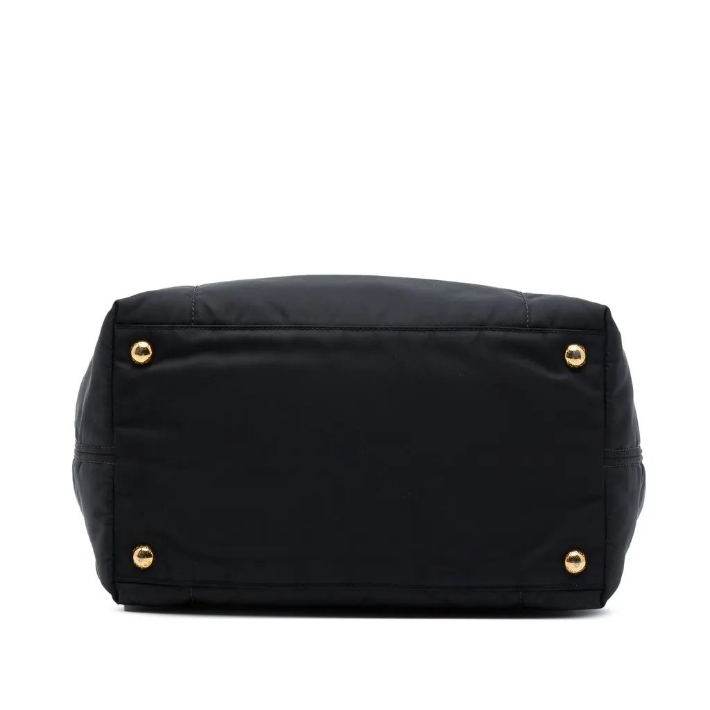 Prada Tessuto Tote Black Polyamide Good - Inside View