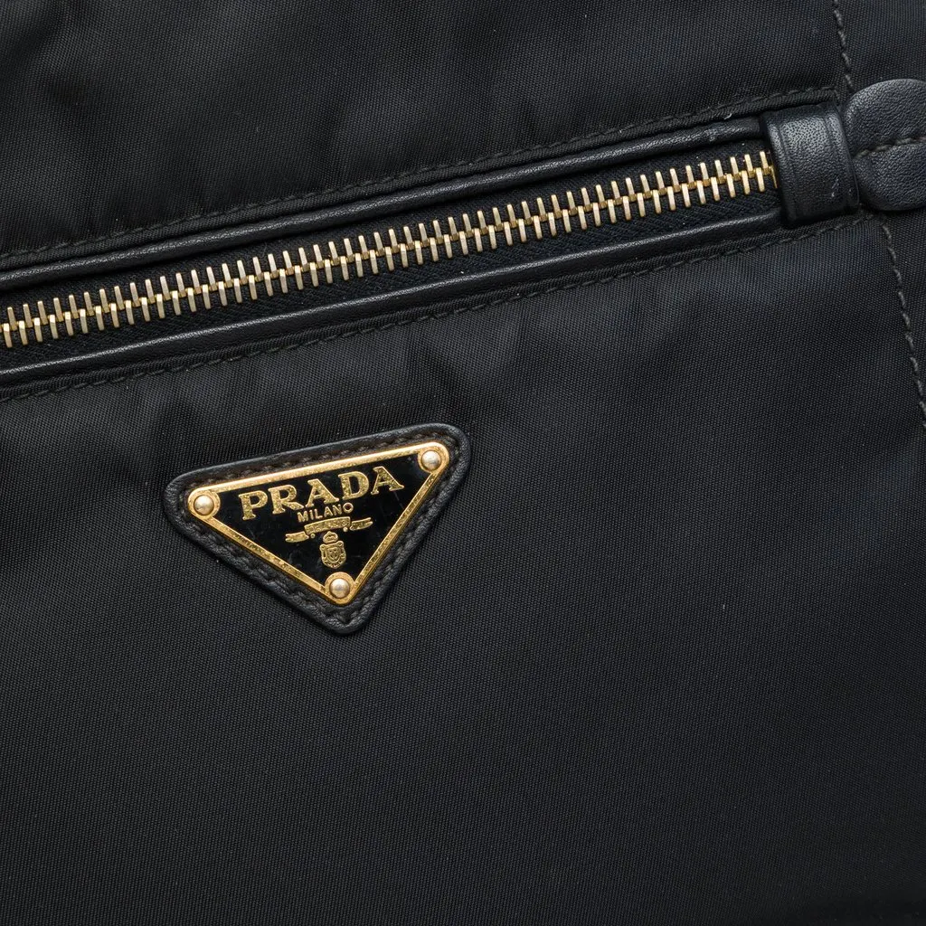 Prada Tessuto Tote Black Polyamide Good - Box View