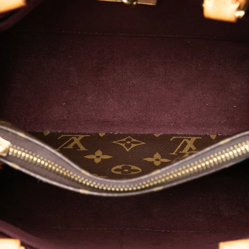 Louis Vuitton Monogram Montaigne BB Brown Canvas Good - Model View