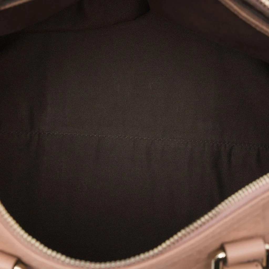 Gucci Medium Guccissima Joy Boston Bag Brown Leather Very good - Model View