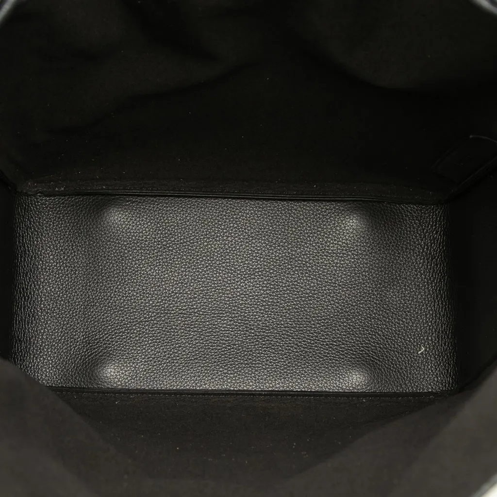 Balenciaga Medium Grained Calfskin Tool 2.0 North South Tote Black Leather Very good - Model View