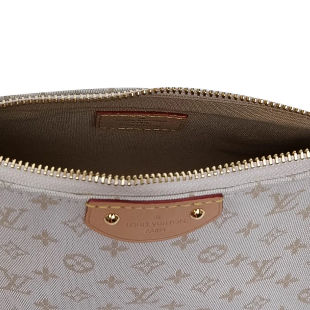 Louis Vuitton Monogram Canvas Hills Mini Pochette White Canvas Never worn - Model View