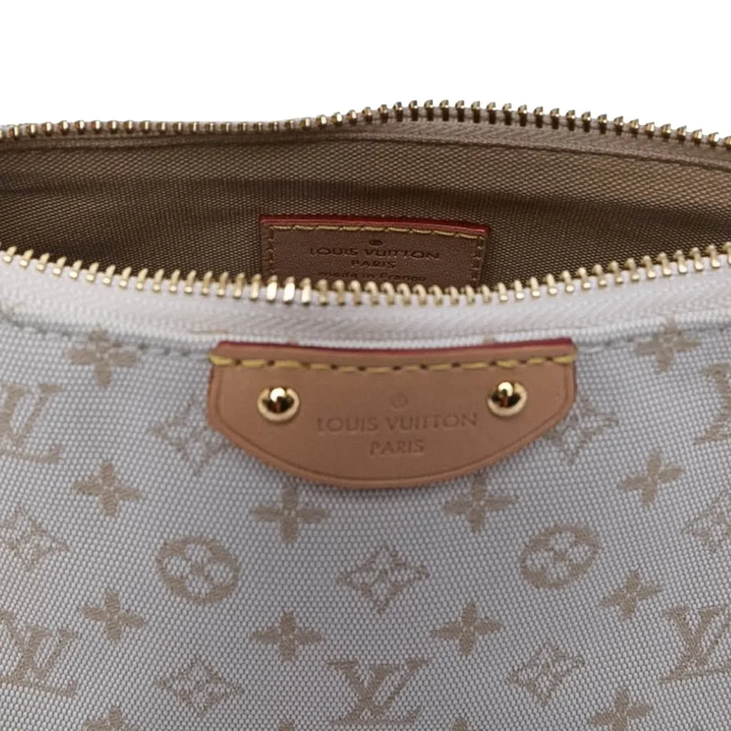 Louis Vuitton Monogram Canvas Hills Mini Pochette White Canvas Never worn - Box View