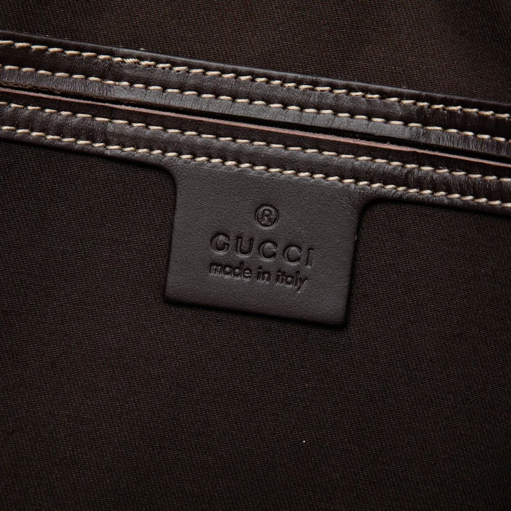 Gucci GG Supreme Business Bag Beige Canvas Good - Box View
