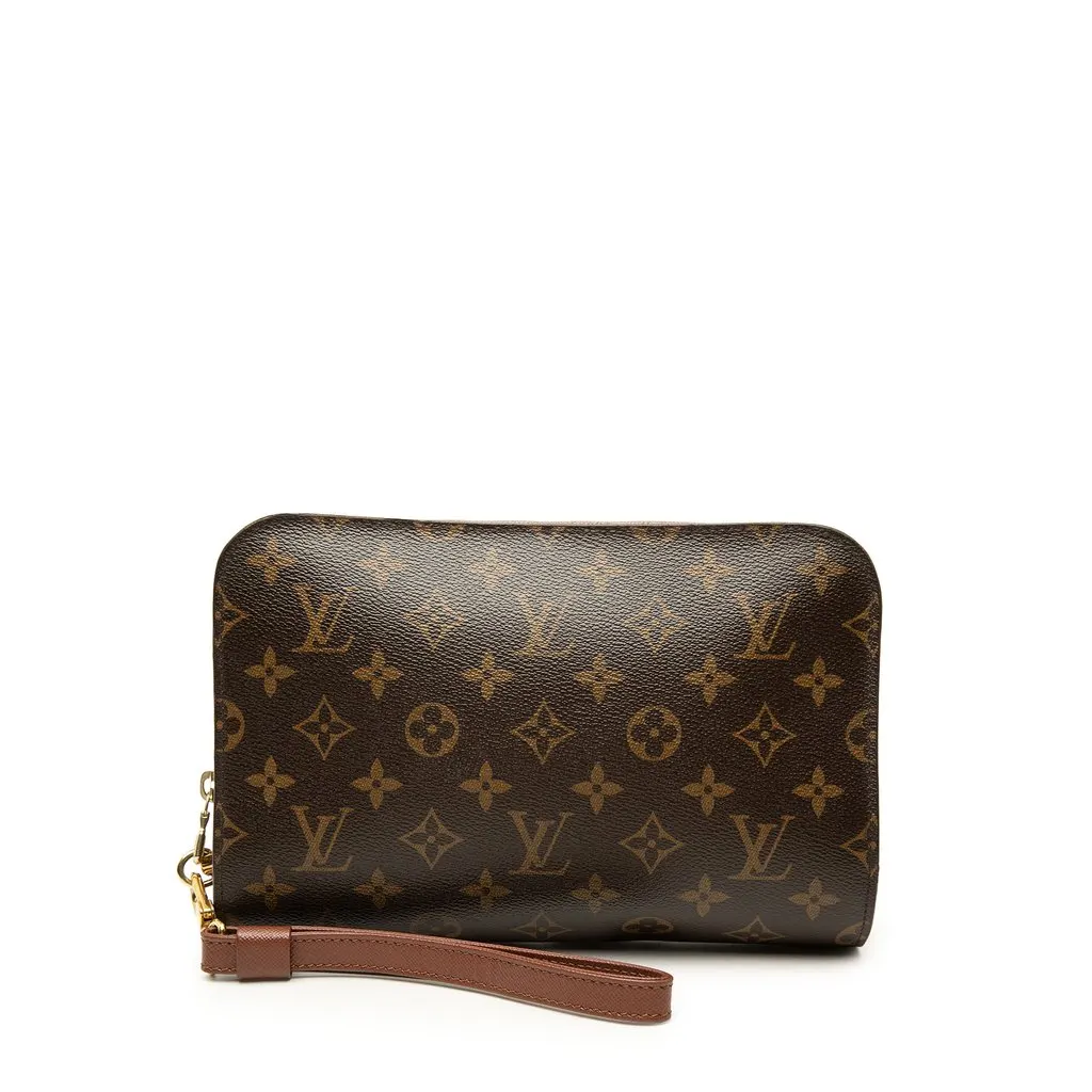 Louis Vuitton Monogram Orsay Brown Very good - Front View