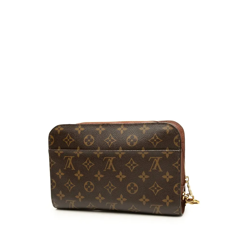 Louis Vuitton Monogram Orsay Brown Very good - Back View