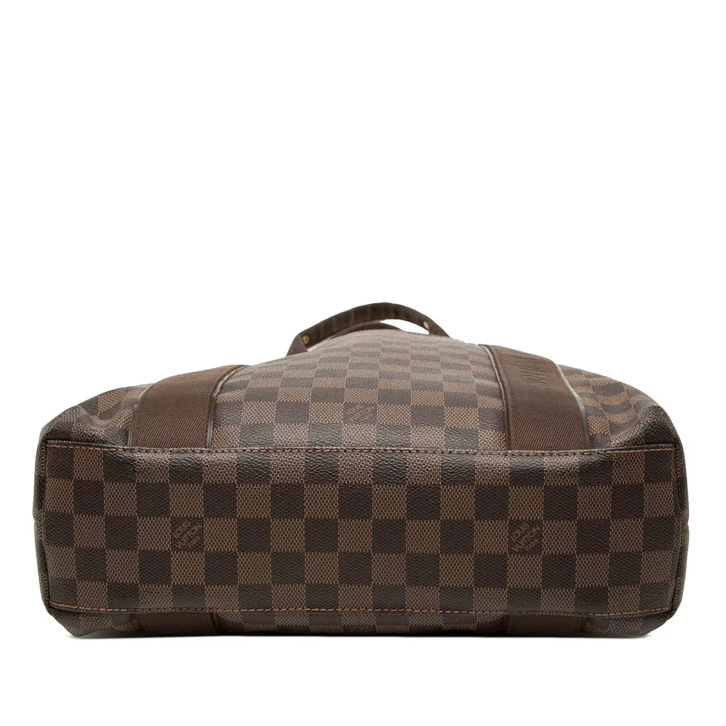 Louis Vuitton Damier Ebene Cabas Beaubourg Brown Good - Inside View