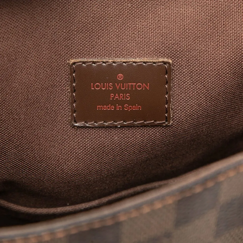 Louis Vuitton Damier Ebene Cabas Beaubourg Brown Good - Box View
