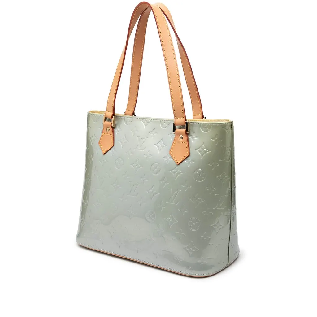 Louis Vuitton Monogram Vernis Houston Silver Leather Good - Back View
