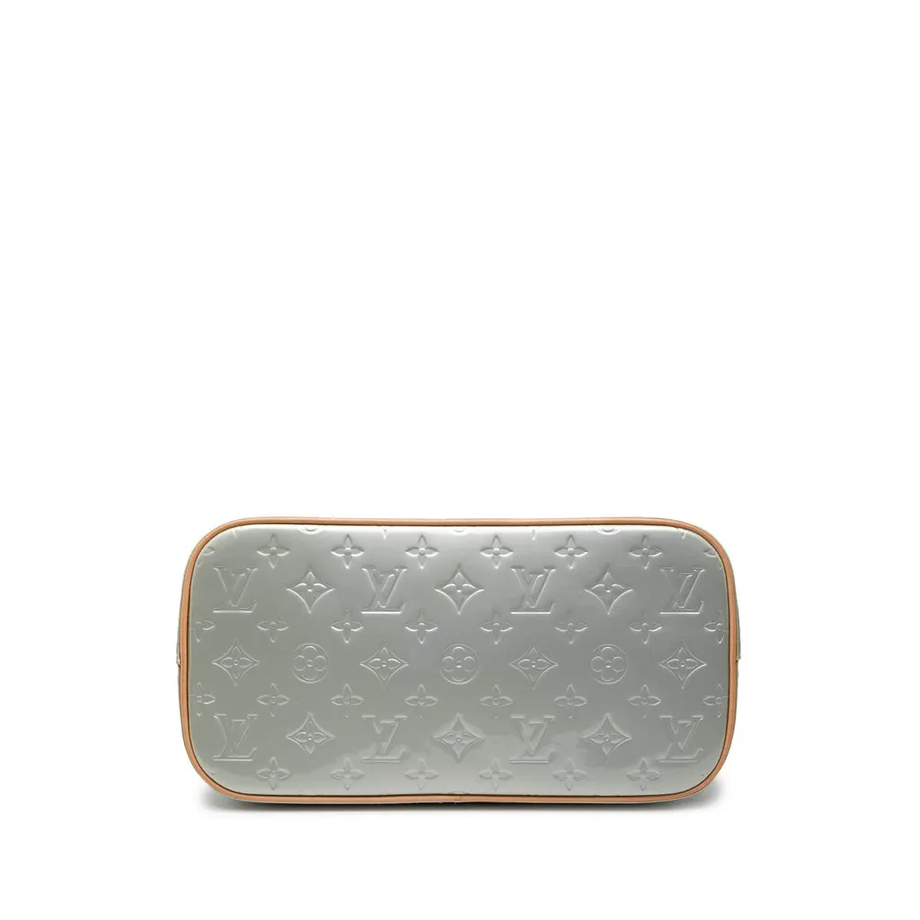 Louis Vuitton Monogram Vernis Houston Silver Leather Good - Inside View