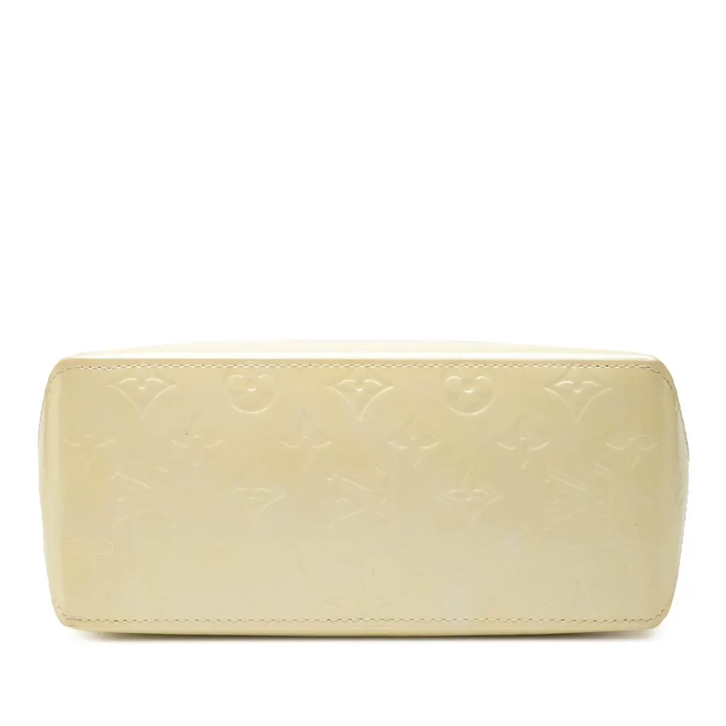 Louis Vuitton Monogram Vernis Reade PM White Leather Very good - Inside View
