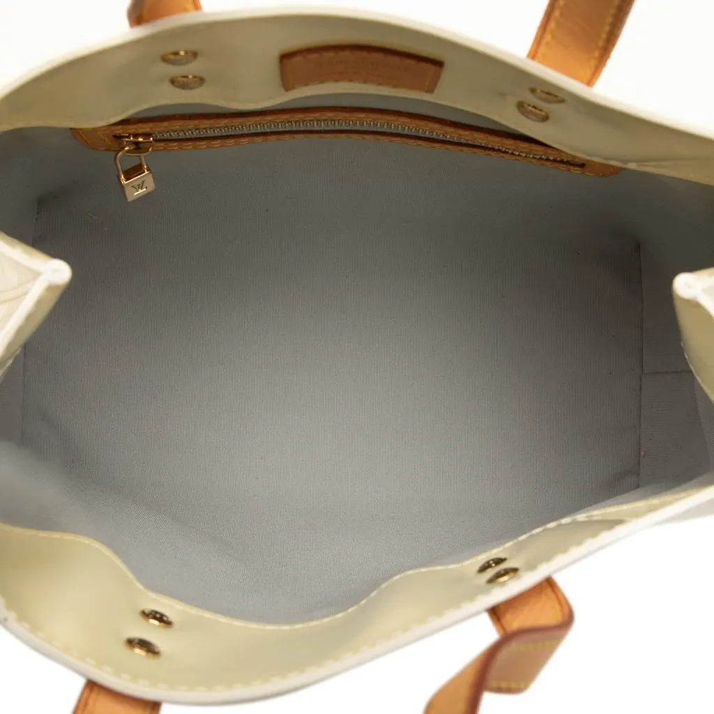 Louis Vuitton Monogram Vernis Reade PM White Leather Very good - Model View