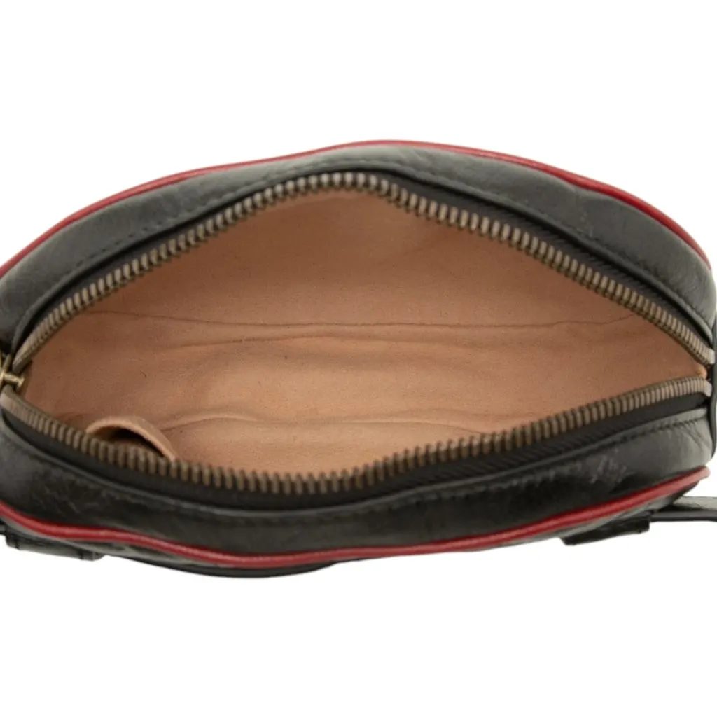 Gucci GG Marmont Matelasse Calfskin Torchon Belt Bag Black Leather Very good - Model View
