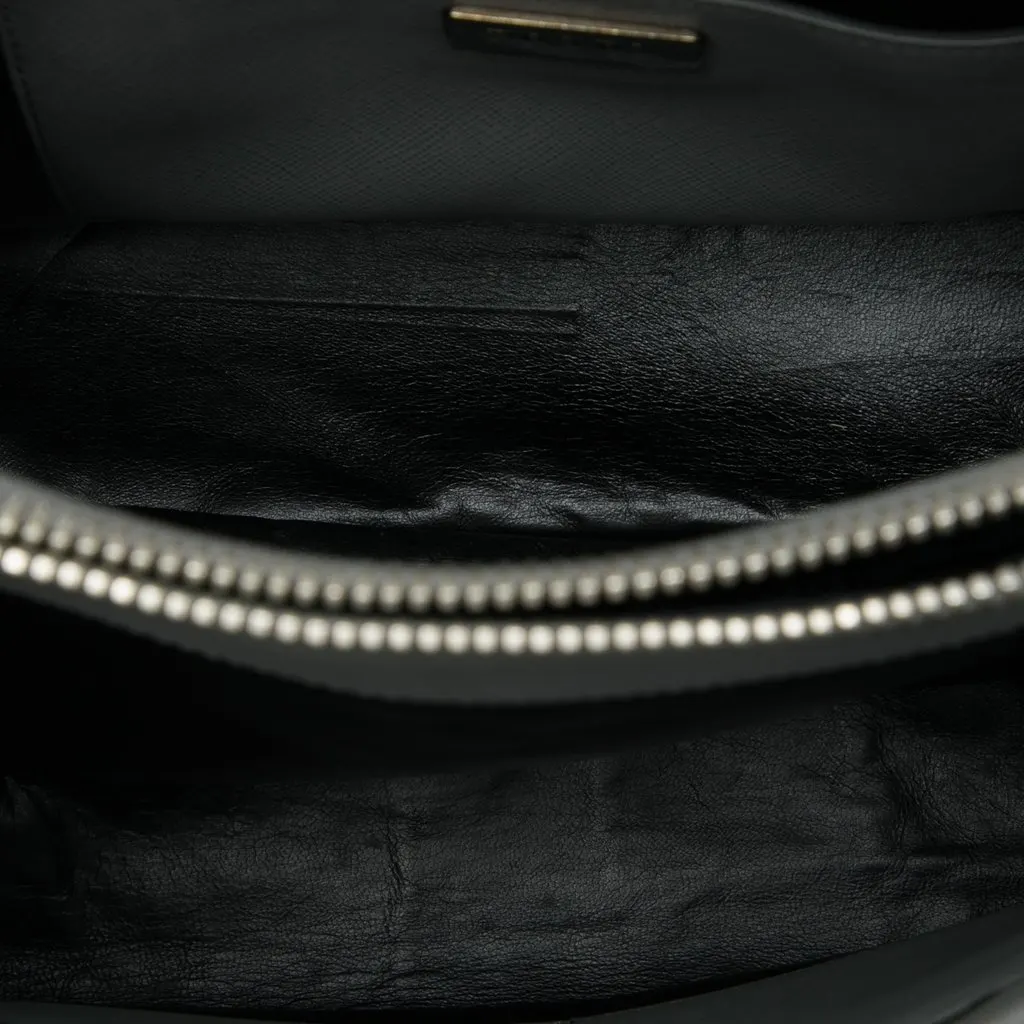 Prada Saffiano Soft Triple Pocket Tote MultiColor Leather Very good - Model View