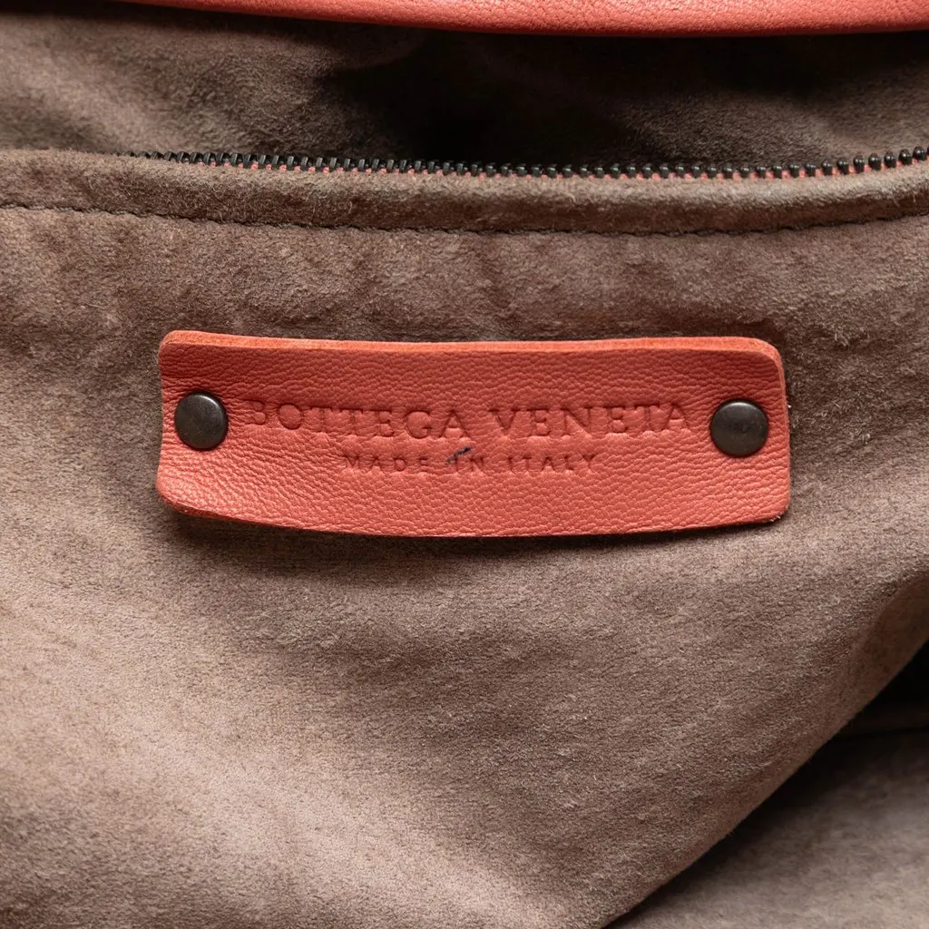 Bottega Veneta Large Nappa Intrecciato Cesta Tote Pink Leather Very good - Box View