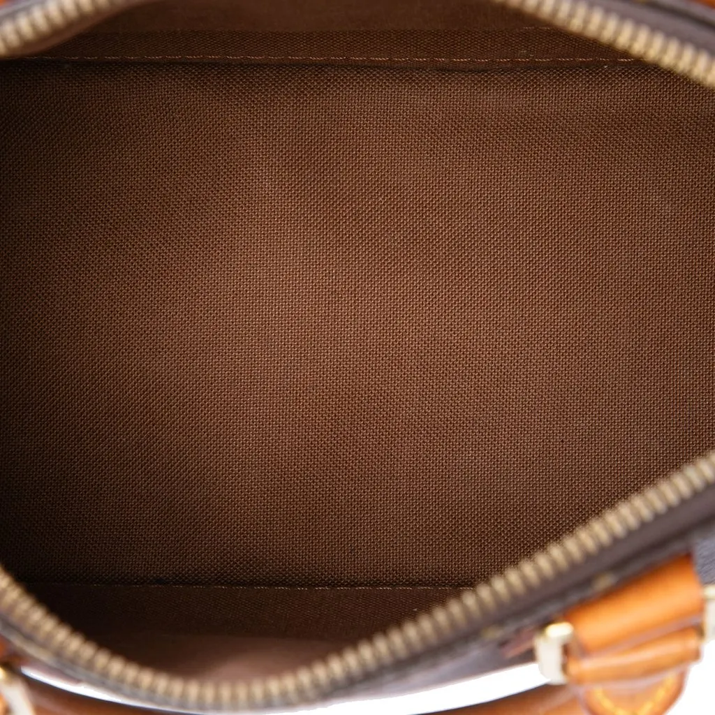 Louis Vuitton Monogram Alma BB Brown Canvas Very good - Model View