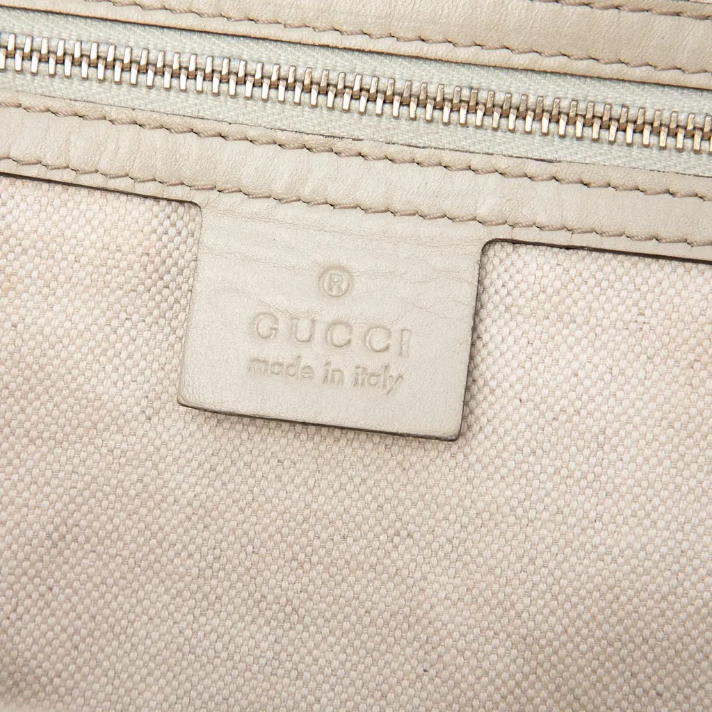 Gucci GG Canvas Web Mayfair Tote Beige Very good - Box View