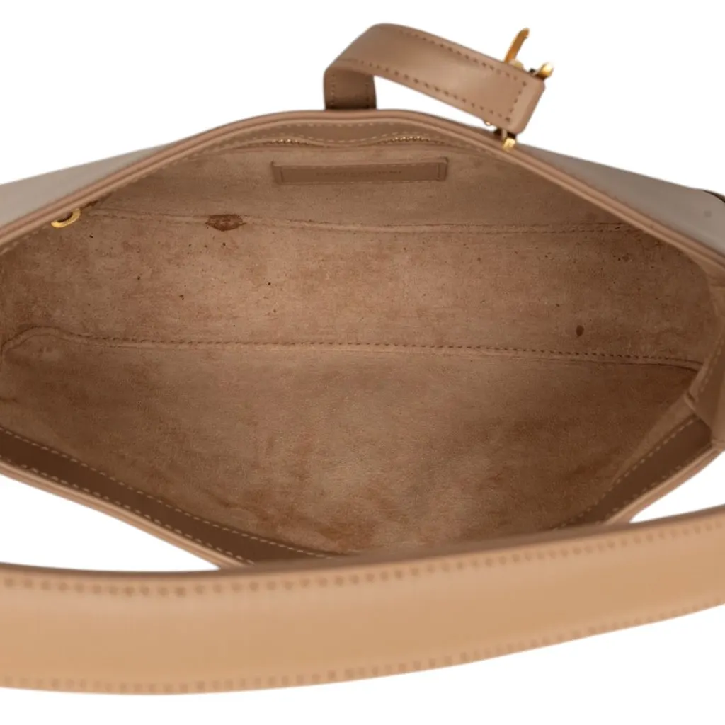 Saint Laurent Smooth Calfskin Le 5 a 7 Brown Leather Very good - Model View